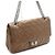 Chanel Vintage Schultertasche mit Silberkette Braun - Ansicht 3