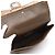 Chanel Vintage Schultertasche mit Silberkette Braun - Ansicht 5