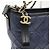 Chanel Gabrielle Quilting Medium Hobo Schultertasche Blau - Ansicht 5