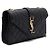 Saint Laurent Monogram Quilted Envelope Gold Chain Schultertasche und Crossbody-Bag - Ansicht 4