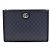 Gucci Clutch Portfolio GG Navy Unisex