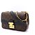 Louis Vuitton Borsa a tracolla e crossbody Marceau in Monogram Canvas con catena dorata Nero - vista 2