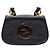 Gucci Borsa a tracolla Blondie in vitello nero con catena dorata