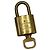 Louis Vuitton Lucchetto e Chiave Logo Metal medium D'oro
