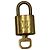 Louis Vuitton Lucchetto e Chiave Logo Metal medium D'oro - vista 2