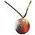 Collana con medaglione emblema in argento sterling Gucci Silver hardware