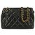Chanel Vintage Chain Tote Quilted Lambskin Medium Nero