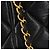 Chanel Vintage Chain Tote Quilted Lambskin Medium Nero - vista 5