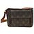 Louis Vuitton Schultertasche Vivacite PM Braun Monogramm