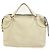Sac Satchel Gucci en Twill et Cuir Blanc - vue 2