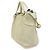 Sac Satchel Gucci en Twill et Cuir Blanc - vue 4