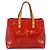 Louis Vuitton Reade Monogram Vernis PM Rosso - vista 2