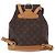 Louis Vuitton Vintage Montsouris Monogram Canvas MM Marron - vue 2