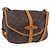 Louis Vuitton Saumur Monogram 30 Marrone