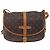 Louis Vuitton Saumur Monogram 30 Marrone - vista 2