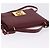 Salvatore Ferragamo Aileen Leather Mini Bordò - vista 7