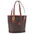 Céline Celine Vintage Macadam Canvas Marrone
