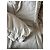 Abrigo de plumón gris para mujer Woolrich con cuello de piel - vista 5