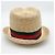 Cappello di paglia Gucci verde e rosso - vista 3