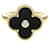 Van Cleef & Arpels Vintage Alhambra 18K Yellow Gold with Carnelian and Diamond Black  - view 1