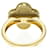 Van Cleef & Arpels Vintage Alhambra 18K Yellow Gold with Carnelian and Diamond Black  - view 7