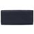 Cartera larga LOEWE Anagram de piel Navy Silver Auth bs36544 Plata Azul marino - vista 13
