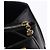 Borsa a tracolla Salvatore Ferragamo Gancini in pelle nera e oro Auth 196817 Nero D'oro - vista 16