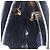 Borsa a tracolla Salvatore Ferragamo Gancini in pelle nera e oro Auth 196817 Nero D'oro - vista 20