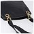 Borsa a tracolla Salvatore Ferragamo Gancini in pelle nera e oro Auth 196817 Nero D'oro - vista 7