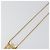 Collana Profumo CHANEL Metallo Tono Oro Trasparente CC Auth 194412 - vista 4