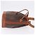 Céline Borsa a tracolla CELINE Macadam Canvas PVC Leather Brown Gold Auth 195708 Marrone D'oro - vista 4