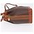 Céline Borsa a tracolla CELINE Macadam Canvas PVC Leather Brown Gold Auth 195708 Marrone D'oro - vista 5