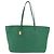 FENDI Tote Bag Leder Grün Gold Silber Auth 195755V Golden - Ansicht 2