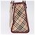 Borsa a mano BURBERRY Nova Check Blue Label in tela beige e argento Auth 195703 - vista 5