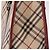 Borsa a mano BURBERRY Nova Check Blue Label in tela beige e argento Auth 195703 - vista 6