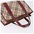 Borsa a mano BURBERRY Nova Check Blue Label in tela beige e argento Auth 195703 - vista 7