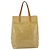Borsa a mano LOUIS VUITTON Monogram Vernis Reade MM Beige M91141 LV Auth 195729 - vista 2