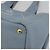 Borsa a Mano PRADA Canapa MM Canvas Azzurro Oro Auth 195671A D'oro Blu chiaro - vista 14