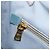 Borsa a Mano PRADA Canapa MM Canvas Azzurro Oro Auth 195671A D'oro Blu chiaro - vista 22