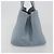 Borsa a Mano PRADA Canapa MM Canvas Azzurro Oro Auth 195671A D'oro Blu chiaro - vista 3