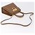 Borsa Salvatore Ferragamo Gancini in pelle 2way Marrone Oro Auth 196812 D'oro - vista 10