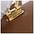 Borsa Salvatore Ferragamo Gancini in pelle 2way Marrone Oro Auth 196812 D'oro - vista 29