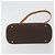 Céline Borsa a mano CELINE Macadam PVC Pelle 2way Marrone Tono Oro Auth 194929V - vista 11