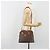 Céline Borsa a mano CELINE Macadam PVC Pelle 2way Marrone Tono Oro Auth 194929V - vista 25