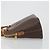 Céline Borsa a mano CELINE Macadam PVC Pelle 2way Marrone Tono Oro Auth 194929V - vista 5