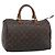 LOUIS VUITTON Monogram Speedy 30 Hand Bag M41526 LV Auth 196051 Monogramma