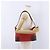 Borsa a tracolla LOEWE Camoscio Rosso Oro Auth 195667V D'oro - vista 22