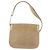 Borsa a Tracolla Christian Dior Camoscio Beige Oro Auth 195741 D'oro - vista 3