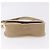 Borsa a Tracolla Christian Dior Camoscio Beige Oro Auth 195741 D'oro - vista 9