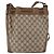 Bolso GUCCI GG Supreme Web Sherry Line PVC Beige Gold 41 02 034 Auth 195583 Dorado - vista 3